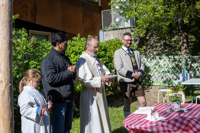 Foto: Mitglieder der Völser Fasnachtler