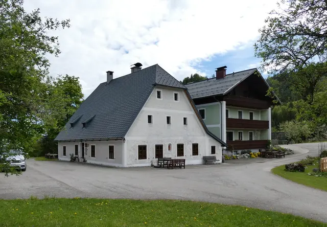 Die ehemalige Jausenstation Ablaß auf der Hochreit
