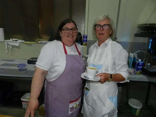 Bei Martina Brückler, Eva Widler, gab es Kuchen und Kaffee.