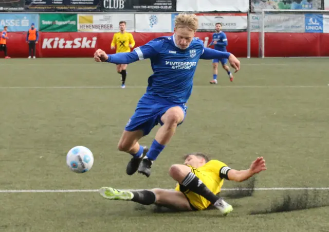 Kirchbergs Samuel Feichtner sorgte beim 6:1 Heimerfolg für Offensivwirbel und steuerte einen Treffer bei