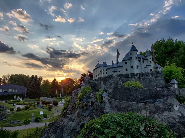 "Burg Hochosterwitz" - im Freizeitpark Minimundus/Klagenfurt befindet sich ein Modell der Burg