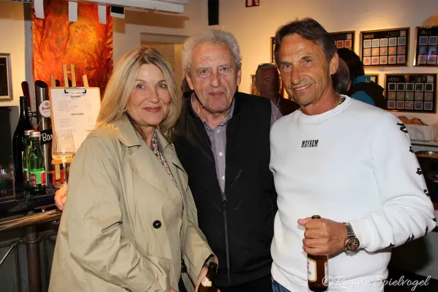 Sonja mit Rudi Staeger und Peter Kampichler
