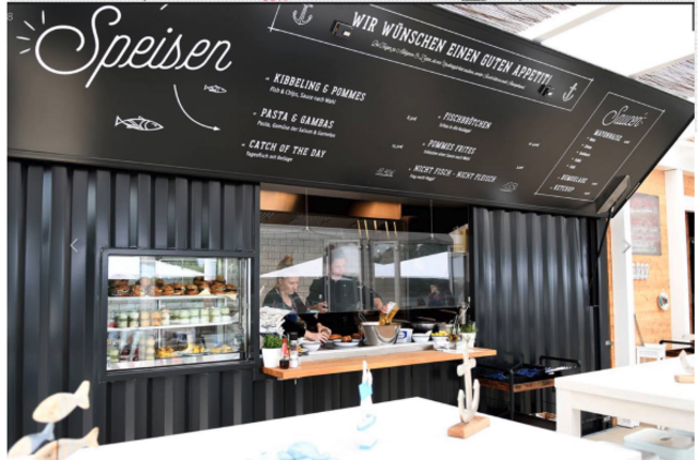 So könnte die neue Gastro-Lösung am Stadtbalkon aussehen. Allerdings fehlt dafür die Widmung. | Foto: Burger Studio Austria