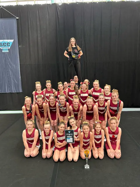 Telfs Patriots Cheerleader: 1. Platz in der Kategorie „Open Age Level 2“ und Titelgewinn des „Grand Champion“. | Foto: Telfs Patriots Cheerleader