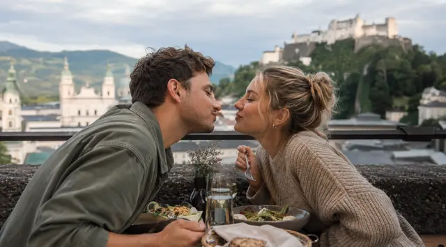 Wer wird das "Salzburg schmeckt Pärchen"? Stimme für dein Lieblings-Pärchen ab.  | Foto: MeinBezirk Salzburg/KI