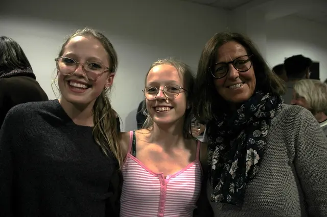 Amelie, Charlotte und Elisabeth kamen um ihre Nachbarin zu hören,  | Foto: mc