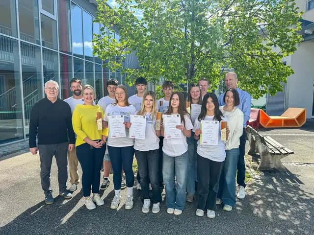 Bei den diesjährigen „PTS Skills“ überzeugten die PTS- SchülerInnen aus Neufelden mit hervorragenden Leistungen in mehreren Fachbereichen. | Foto: Polytechnische Schule Neufelden