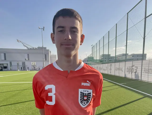 Mitterkirchner Fußballtaltent spielte im U15-Nationalteam