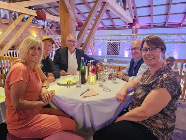 Monika Schwarz, Franz Koprax, Leopold Resel, Hans und Sabine Drescher