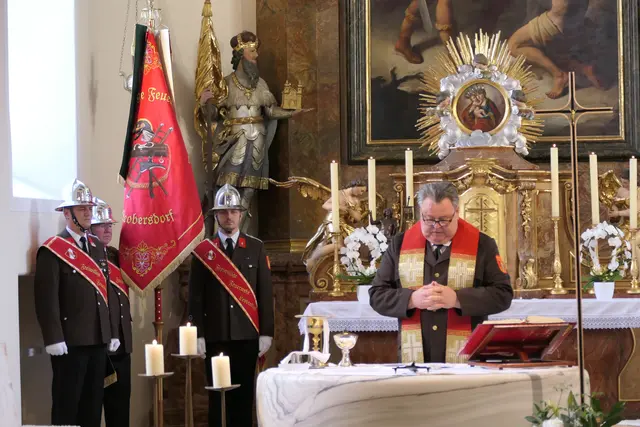  Floriani-Gottesdienst mit Pater Krzysztof | Foto: Jona Brodhagen