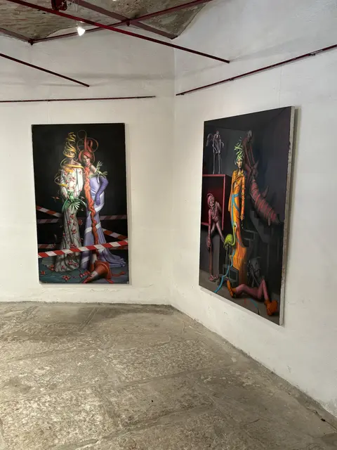 Ein Ausschnitt aus der Bildwelt von Franz Wurm | Foto: Lukas Leidenfrost