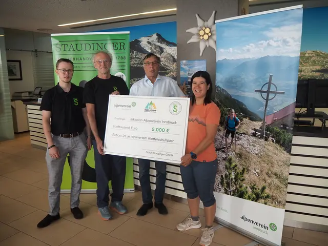 5.000 Euro für Inklusionsklettern in Innsbruck