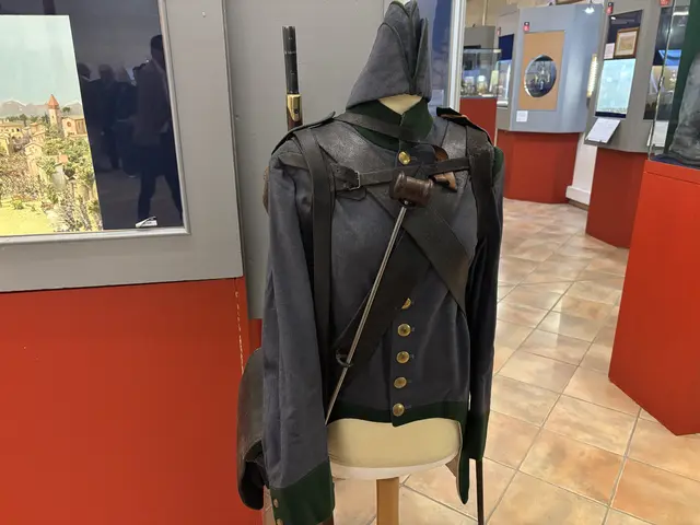 Der neueste Schatz in der Zinnfigurenwelt: eine Jägeruniform mit Ausrüstung aus dem Jahr 1809. | Foto: Schauer