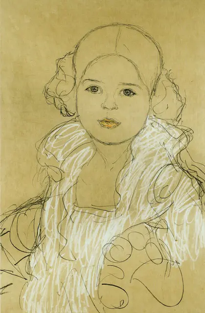 Getrude Flöge von Gustav Klimt, 1912 | Foto: Sammlung Villa Paulick