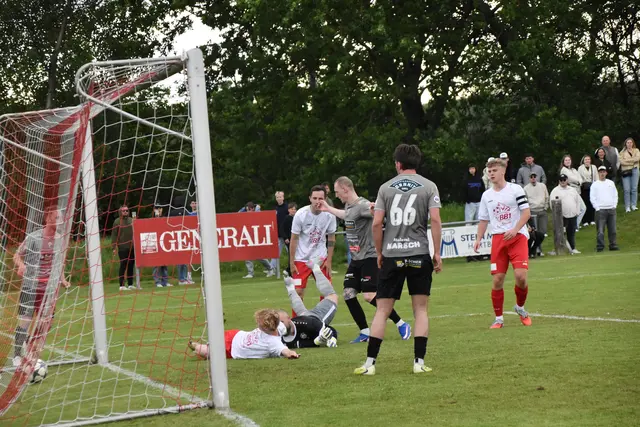 Lukas Ried traf kurz nach der Pause zum 0:3. | Foto: MeinBezirk/Michael Strini