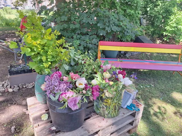 Bei der Veranstaltung wurden unter anderem Blumensträuße gebunden. | Foto: WIGEV/Edinger