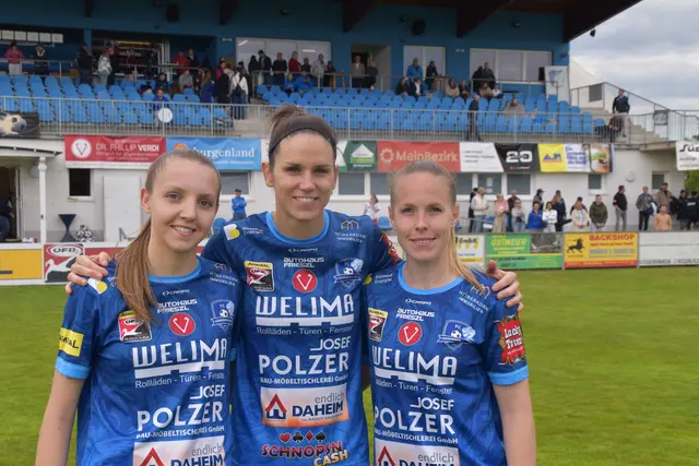 Anja Bacher, Lilla Sipos und Gabriella Rozmis werden den FC Südburgenland nach dieser Saison verlassen. | Foto: MeinBezirk/Michael Strini