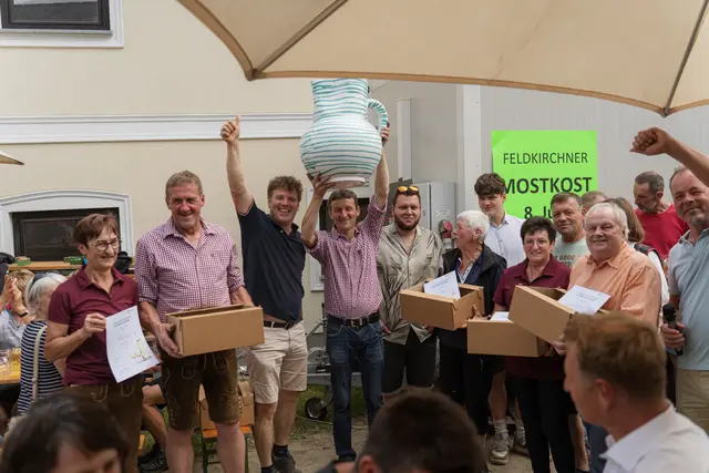 Die besten Moste werden wieder prämiert. | Foto: Alina Hemmelmeir