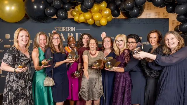Die Preisträgerinnen der Steirerin-Awards | Foto: Erwin Scheriau 