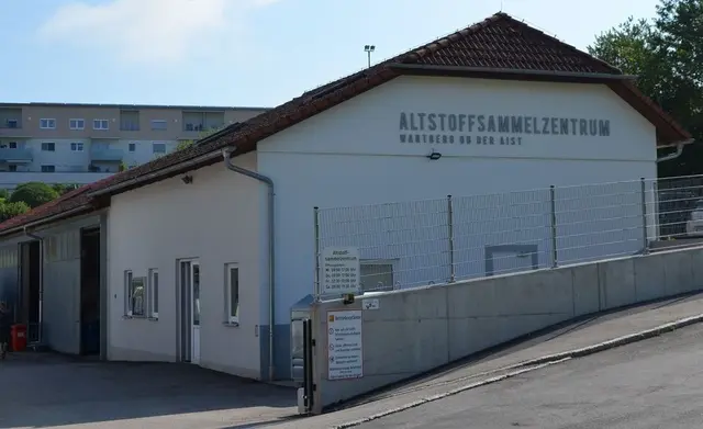 Altstoffsammelzentrum in Wartberg ob der Aist | Foto: Gemeinde Wartberg ob der Aist