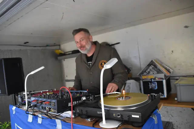 Andreas "Jacky" Mayerhofer sorgte am Gassl-Festival in Purgstall als DJ für Stimmung.