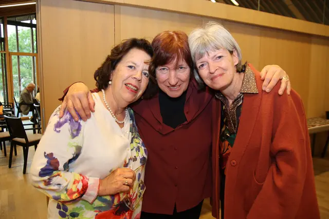 Mica Grüner, Autorin Elfi Schweiger und Heidi Pillmayr.
