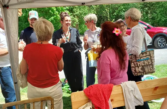 viele Besucher im offenen Atelier bei Kröll | Foto: privat
