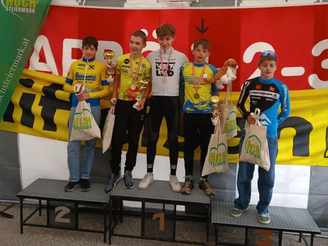 Thomas Hrodek fuhr bei seinen ersten Meisterschaften gleich aufs Stockerl - Gratulation zum dritten Platz. | Foto: Privat