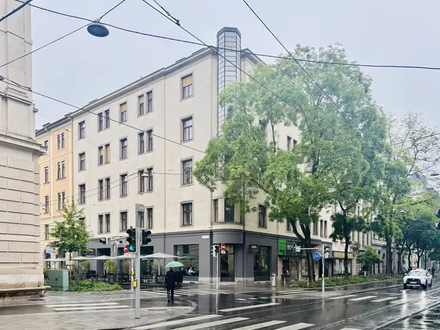Das neue Gebäude anstelle des Janushofes.