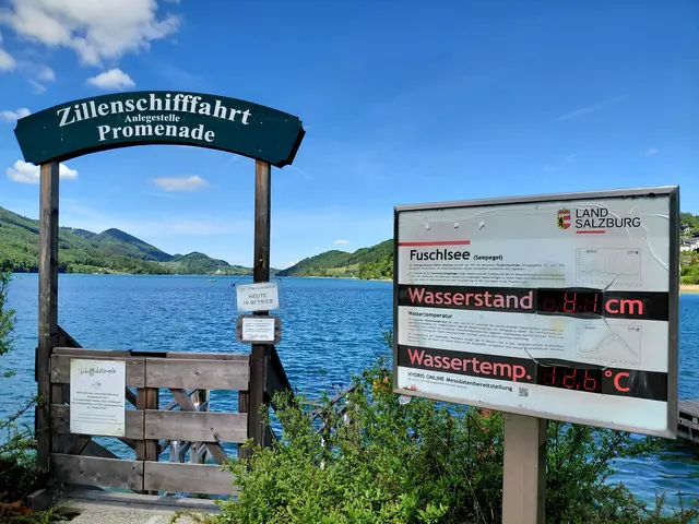Zum Baden ist das Wasser viel zu kalt | Foto: H.Bachinger