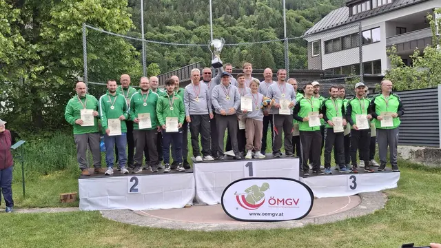 1. Platz: Spielgemeinschaft BGC Wien/PSV Steyr
2. Platz: MGC ASKÖ Herzogenburg
3. Platz MGC Sparkasse Bludenz