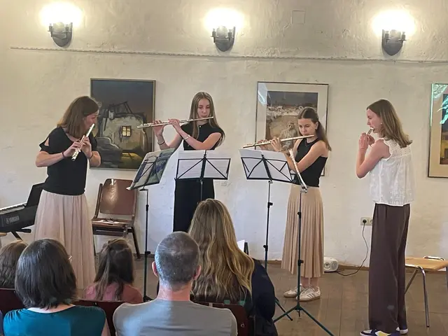 Die Flötistinnen sorgen heuer für "Lunas Zauberflöte". | Foto: Musikschule Bärnbach