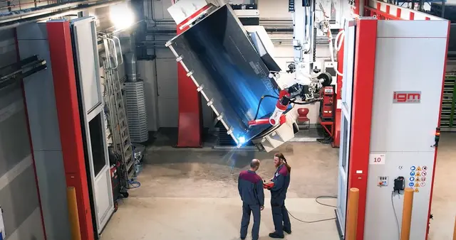 Bei Winkelbauer werden die SSAB-Materialen auch verschweißt. | Foto: Winkelbauer 