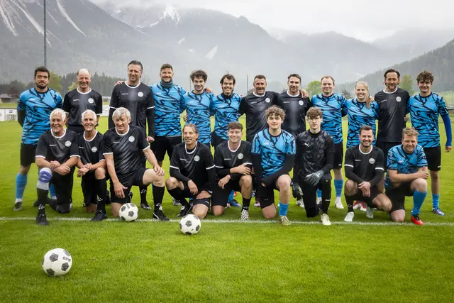 Charity-Kick zugunsten des Außerferner Para-Sportlers Daniel Stütz | Foto: Club of Masters/Jan Hetfleisch