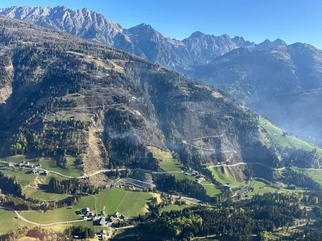 Der Ende April ausgebrochene Waldbrand wurde gelöscht. Das gab der örtliche Einsatzleiter Gerd Guggenberger 24 Tage nach Brandausbruch bekannt. | Foto: Bezirksfeuerwehrkommando Hermagor