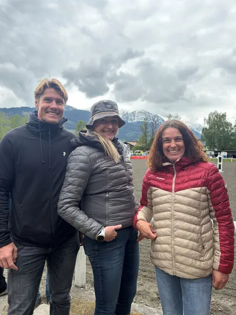 Sebastian, Petra und Helga waren trotz durchwachsener Temperatur in bester Stimmung. | Foto: Marlene Gruber