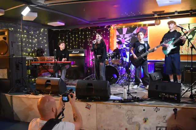 Die Black Rockodiles stellten beim Gassl-Festival in Purgstaller Bunker ihr großes Können unter Beweis.