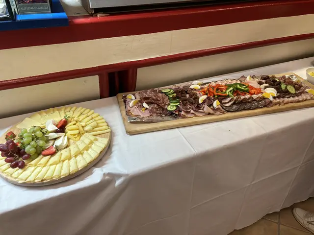 Buffet vom Heurigen Böhm. | Foto: Schauer