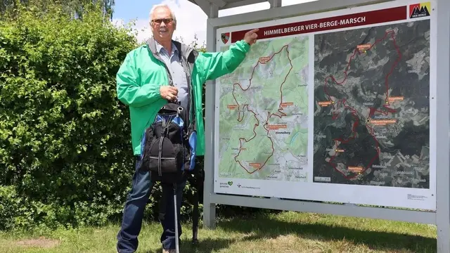 In Himmelberg wird wieder über vier Berge gewandert. | Foto: Privat