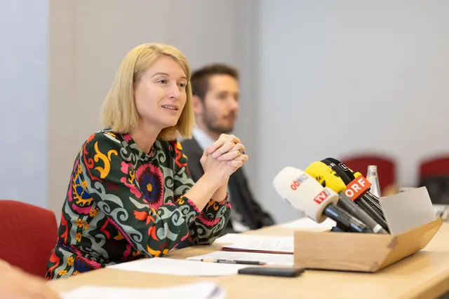 Landeshauptmann-Stellvertreterin Christine Haberlander (ÖVP). | Foto: Lina Spenglingwimmer