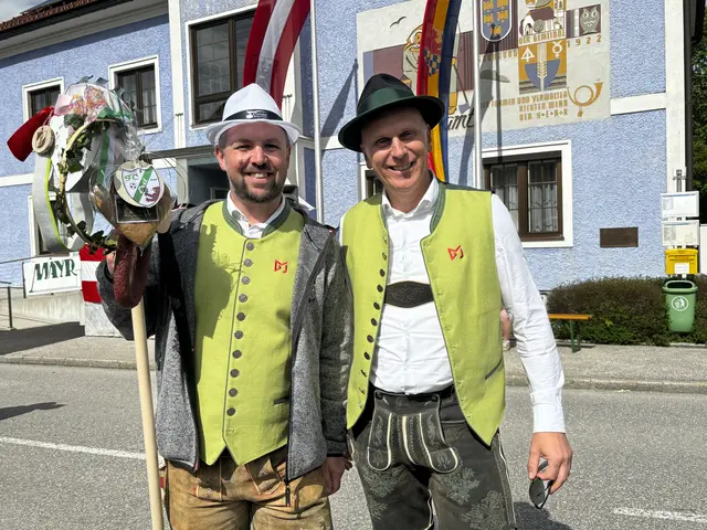Aus Strengberg: Thomas PAllinger und Michael Hofbauer.