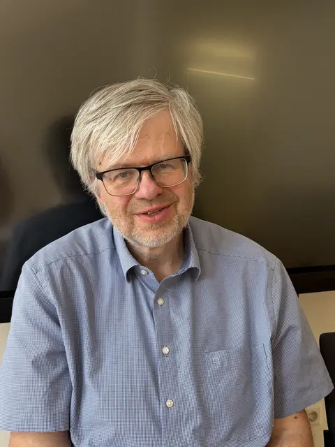 Eduard Lanner, Leiter des Johann-Joseph-Fux Konservatoriums, beim Interview. 