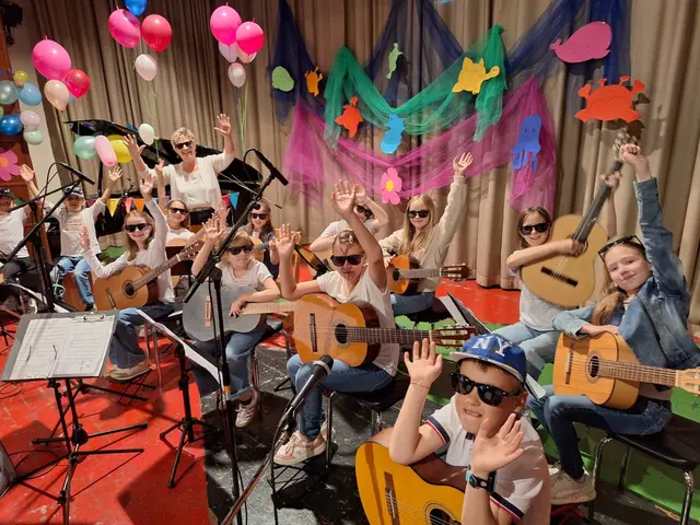 Bei den verschiedenen Konzerten wird es auch mal bunt. | Foto: Musikschule Bärnbach