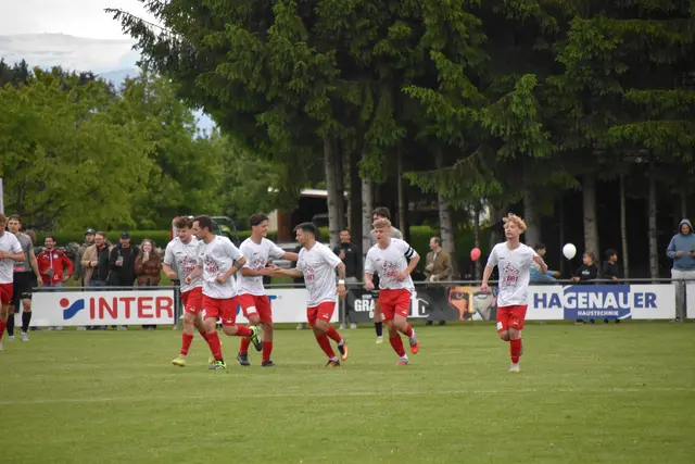 Die Wolfauer Kicker freuten sich über den Ehrentreffer. | Foto: MeinBezirk/Michael Strini