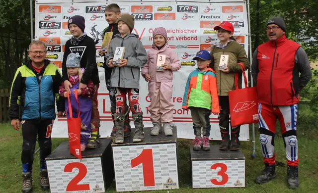 Junge Talente beim Kids e-Cup des Trial Team Traisental