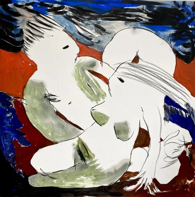 Kunst von Barbara Kuebel. | Foto: Kunstforum Salzkammergut