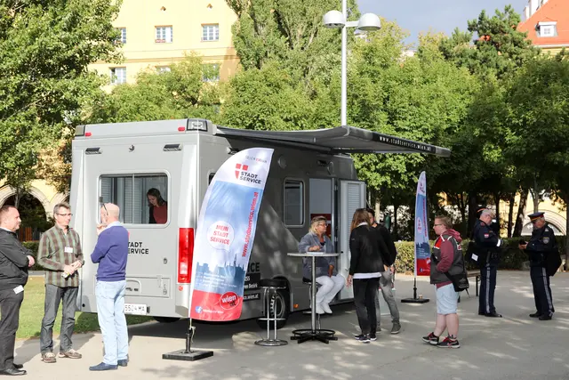 Am 28. Mai macht das mobile Stadtservice in Währing halt. | Foto: PID/Fürthner