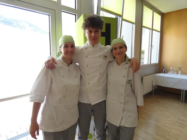 Hatten perfekt aufgekocht: die Schülerinnen und Schüler der HLW Landeck. 