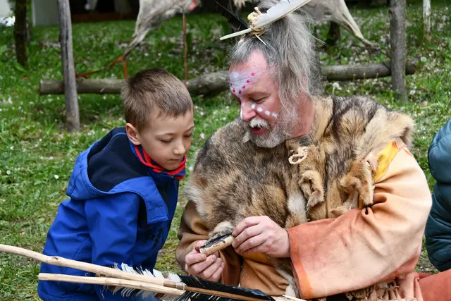 Im Mamuz Schloss Asparn wurde Vergangenheit lebendig