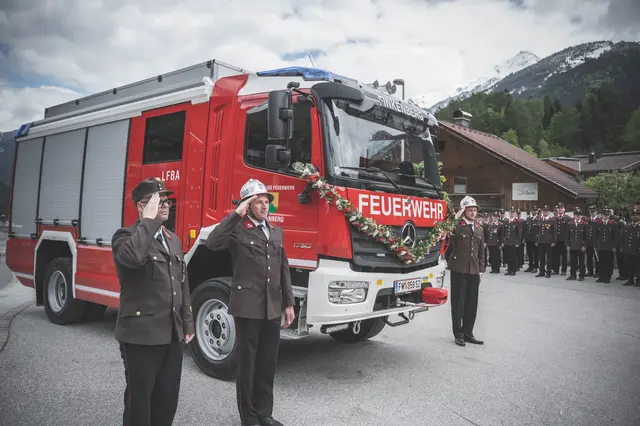 Es war ein Freudentag für die FF Finkenberg.  | Foto: BFV Schwaz / Marcel Kreidl